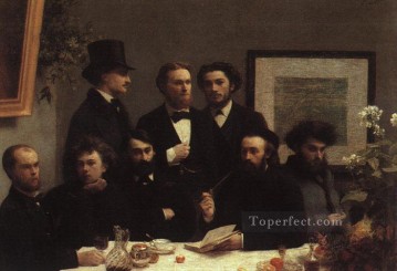  1872 Arte - La esquina de la mesa 1872 Henri Fantin Latour